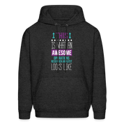 This is what an awesome Operations research analyst looks like  S00069 Men's Hoodie - charcoal grey
