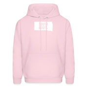 S00041 South Dakota - South Roots Men's Hoodie - pale pink