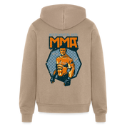 Mixed martial arts Unisex Zip Hoodie S00305 - tan