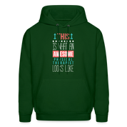 Physical therapist Hoodie - This is what an awesome Physical therapist looks like S00068 Men's Hoodie - forest green