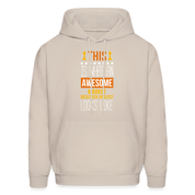 Market Research Analyst This is what an awesome Market Research Analyst looks like  S00087 Men's Hoodie - Sand