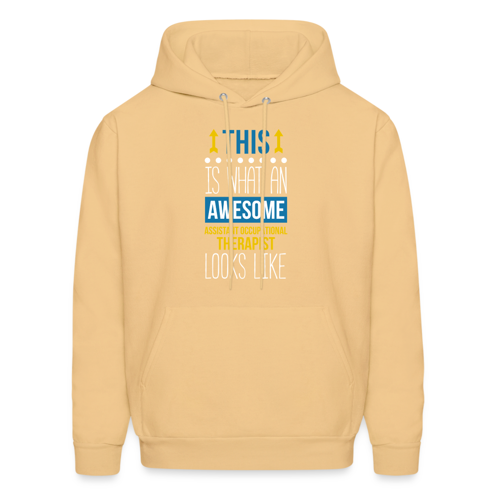 TThis is what an awesome Assistant occupational therapist looks like S00072 Men's Hoodie - light gold 