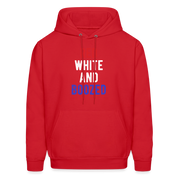 Patriot Red white and boozed  S00051 Men's Hoodie - red