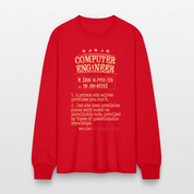 K00800 Computer Engineer crewneck - Computer Engineer see also WIZARD, MAGICIAN, - red