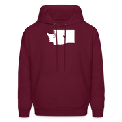 S00047 Washington -Love Men's Hoodie - burgundy