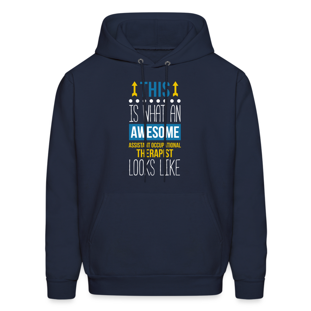TThis is what an awesome Assistant occupational therapist looks like S00072 Men's Hoodie - navy