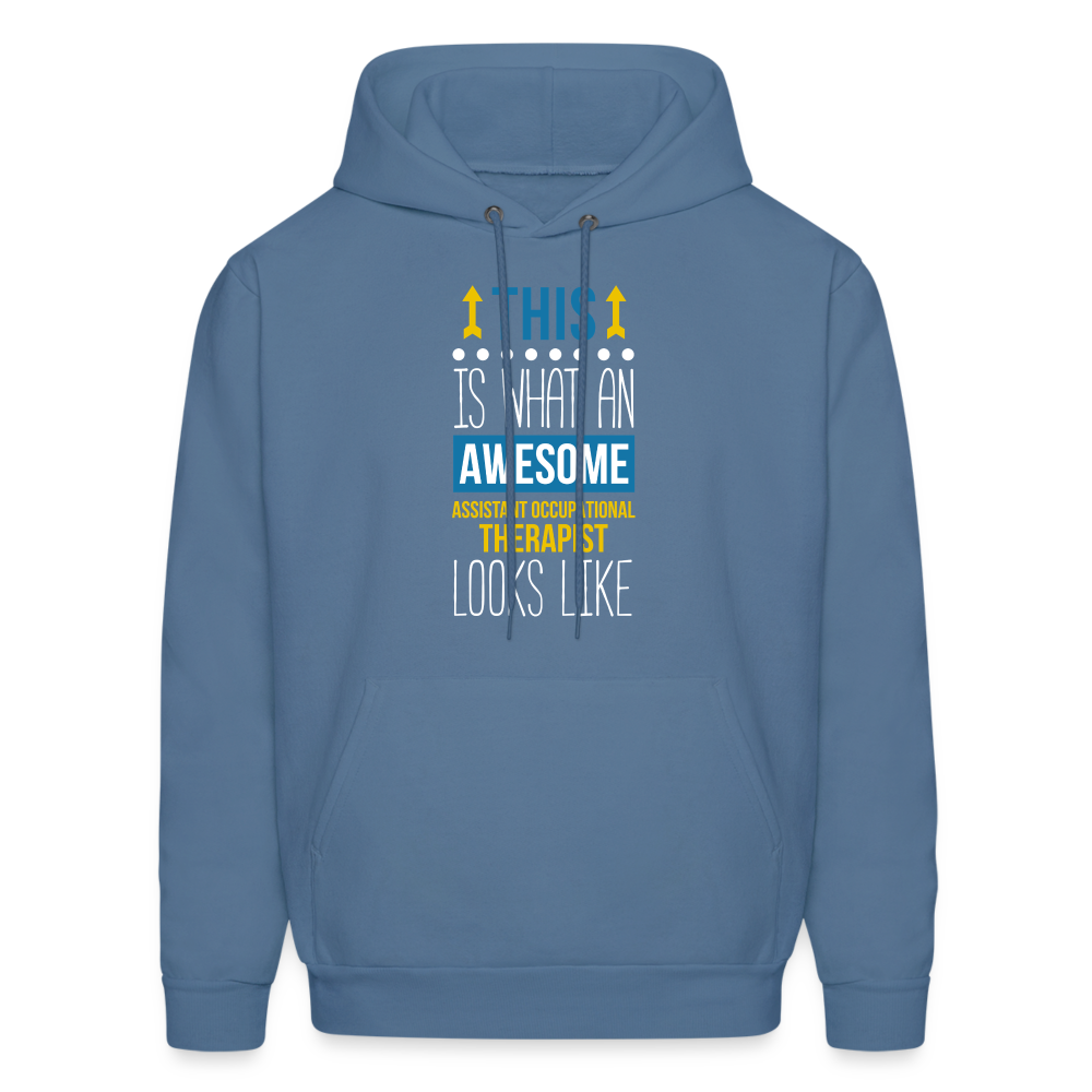 TThis is what an awesome Assistant occupational therapist looks like S00072 Men's Hoodie - denim blue