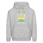 This is what an awesome Business operations manager looks like  S00080 Men's Hoodie - heather gray