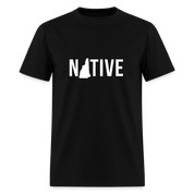 S00029  New Hampshire Native Gift, Unisex T-shirt, Woman's tee, V-neck, Summer ApparelMen's T-Shirt | GILDAN 5000 - black