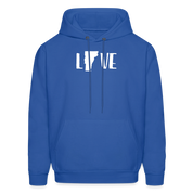 S00045 Vermont -Love Men's Hoodie - royal blue