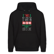 Management analyst This is what an awesome Management analyst looks like S00077 Men's Hoodie - black