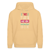 Psychologist This is what an awesome Psychologist looks like S00107 Men's Hoodie - light gold 