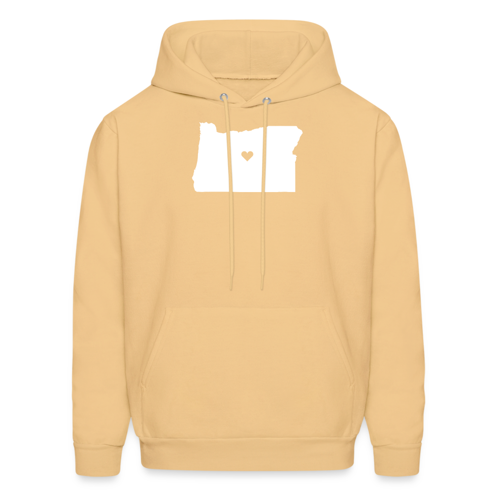 S00037 Oregon-Love  Men's Hoodie - light gold 