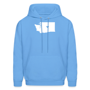 S00047 Washington -Love Men's Hoodie - carolina blue