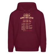 System Administrator Hoodie Unisex Hoodie - burgundy