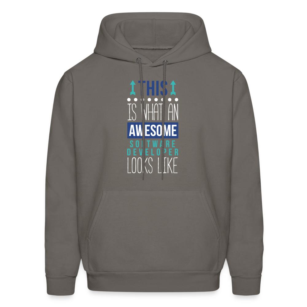 Nurse Practitioner Hoodie - This is what an awesome Nurse Practitioner looks like S00067 Men's Hoodie - asphalt gray