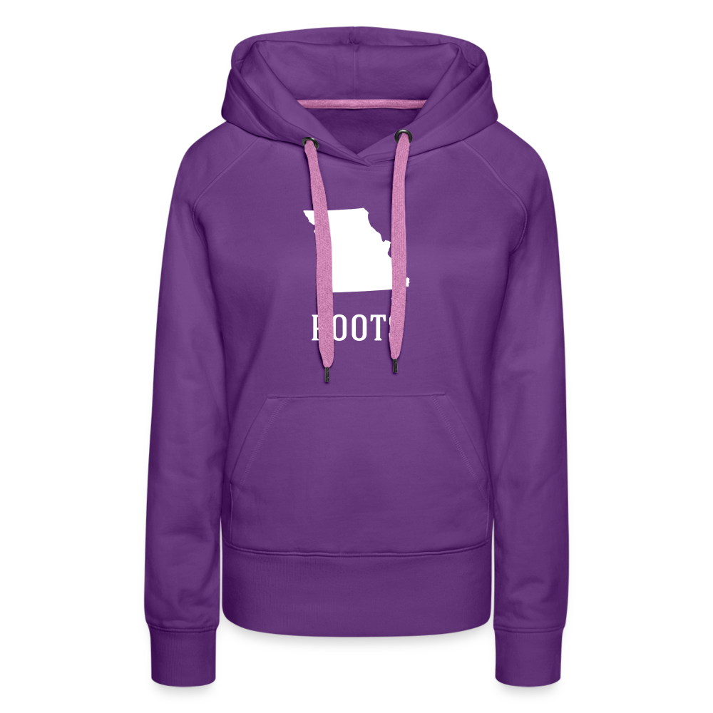 S00025Missouri Women’s Premium Hoodie - purple 