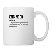 Engineer White Mug - white