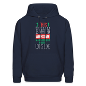 Management analyst This is what an awesome Management analyst looks like S00077 Men's Hoodie - navy