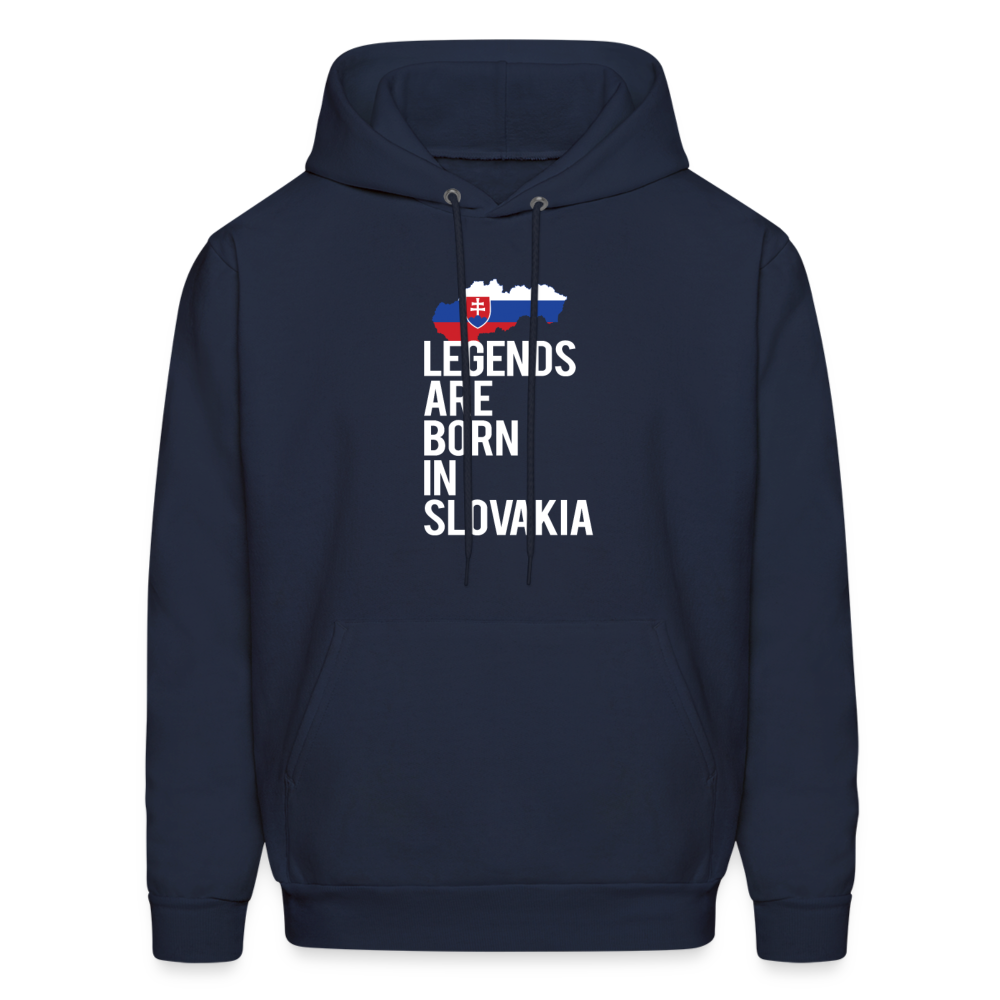 Legends are born in Slovakia Unisex Hoodie - navy