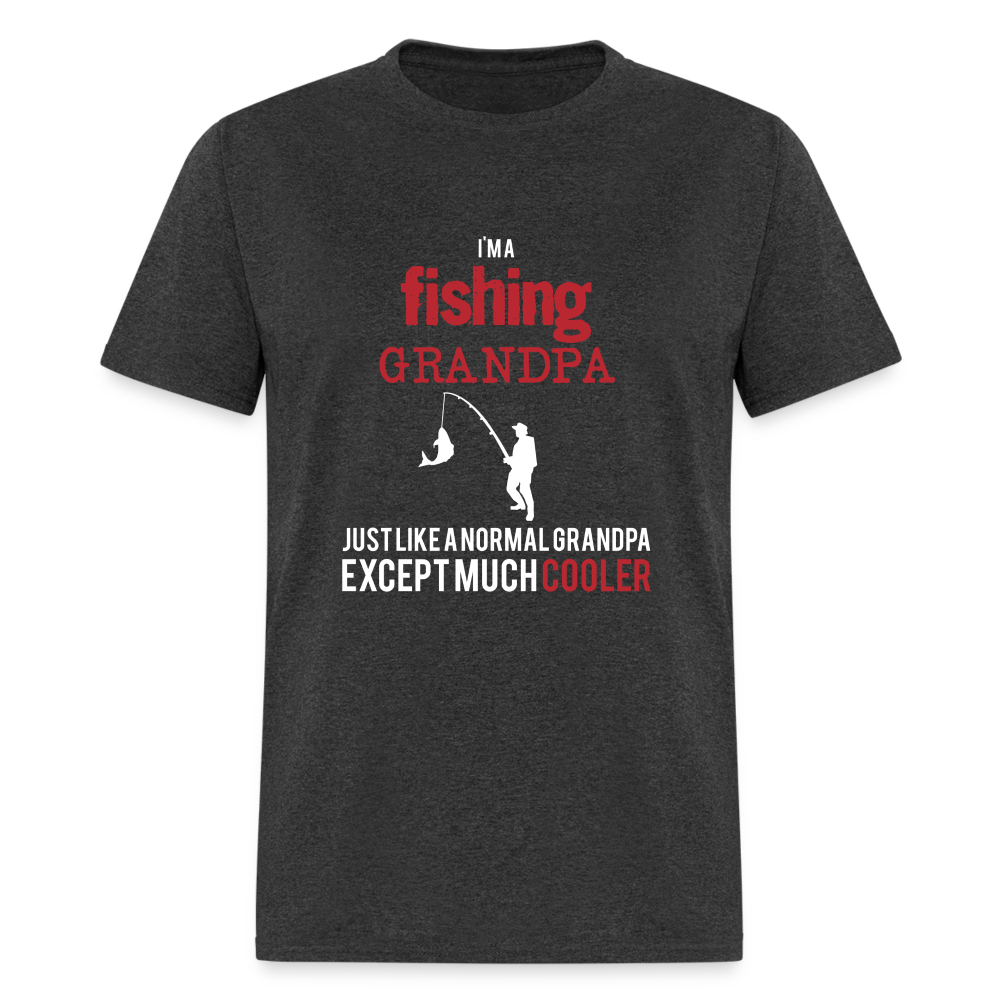 I'm a Fishing grandpa Unisex Classic T-Shirt - heather black
