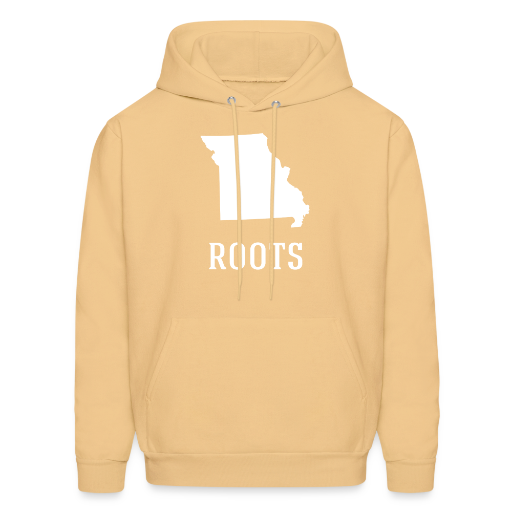 S00025 Missouri - Roots  Men's Hoodie - light gold 