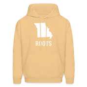 S00025 Missouri - Roots  Men's Hoodie - light gold 