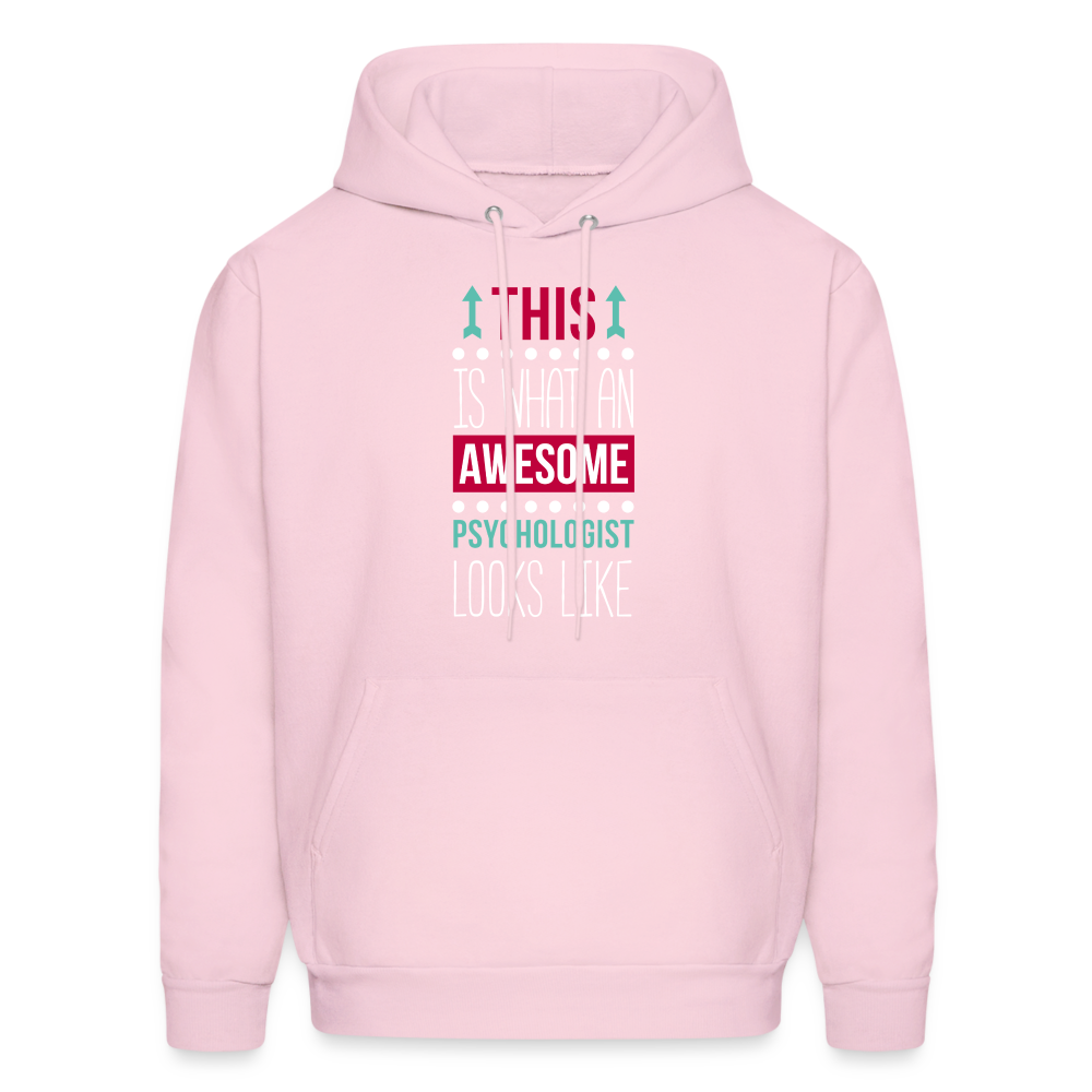 Psychologist This is what an awesome Psychologist looks like S00107 Men's Hoodie - pale pink