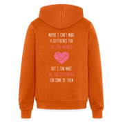 Maybe I can't make a difference for all the animals, but I can make all the difference for some of them  S00058 - autumn