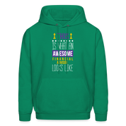 Financial advisor This is what an awesome Financial advisor looks like S00075Men's Hoodie - kelly green