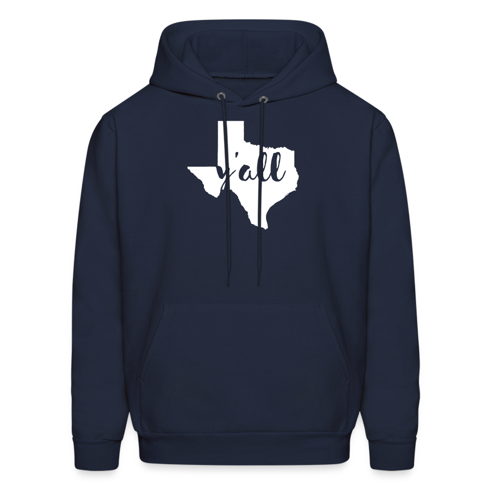 S00043 Texas -Y'all  Men's Hoodie - navy
