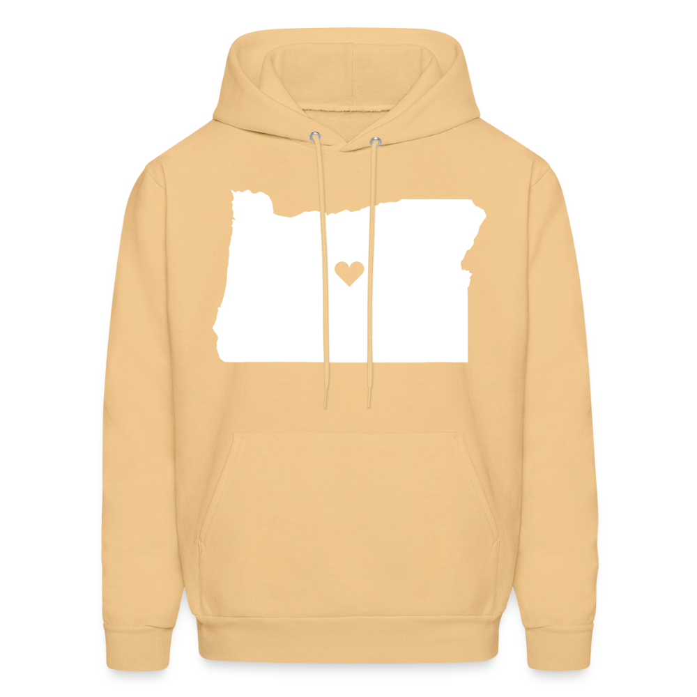 Oregon Love Hoodie - light gold 
