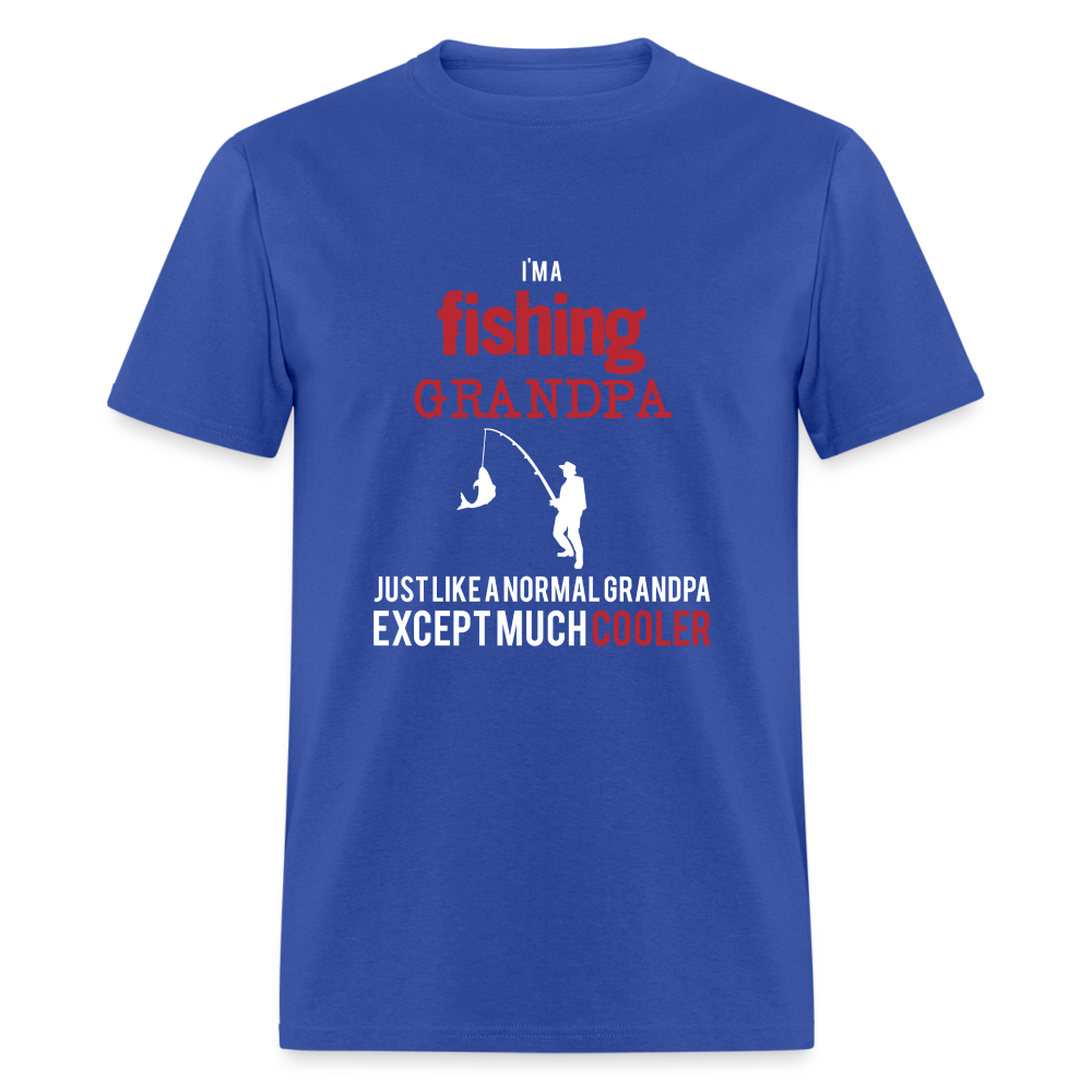 I'm a Fishing grandpa Unisex Classic T-Shirt - royal blue