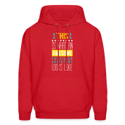 Physician assistant Hoodie - This is what an awesome Physician assistant looks like S00065 Men's Hoodie - red