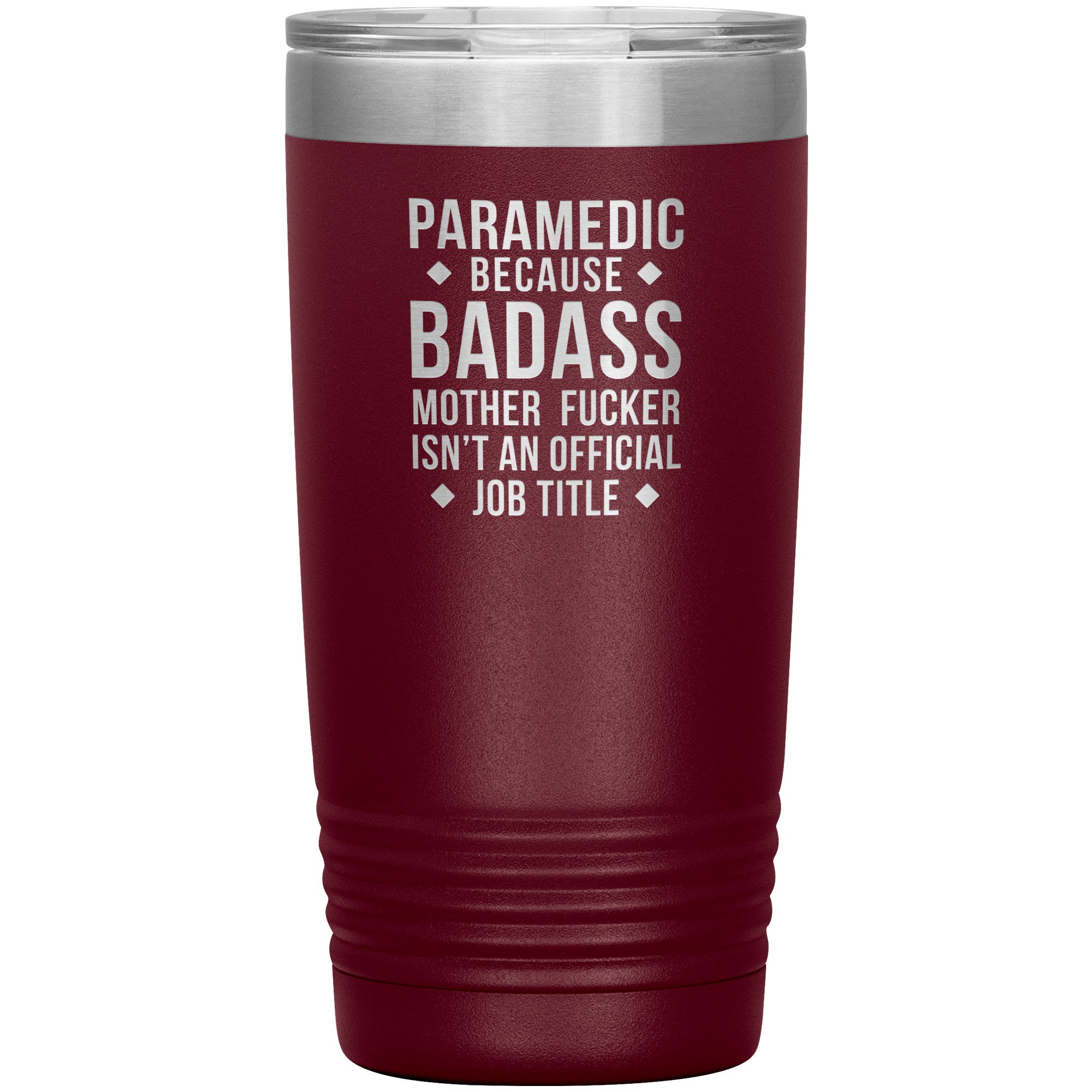 S00149 20oz Paramedic Badass full colour