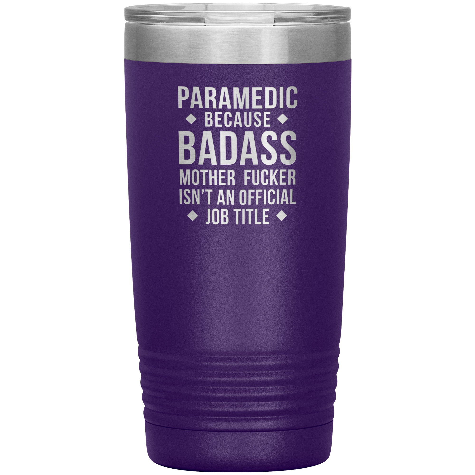 S00149 20oz Paramedic Badass full colour