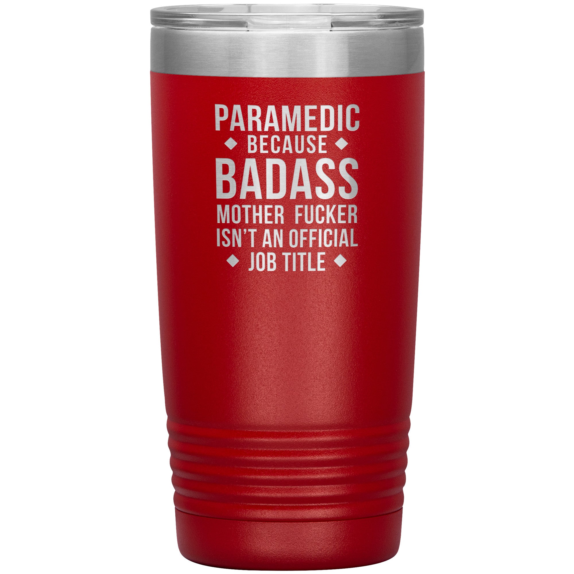 S00149 20oz Paramedic Badass full colour