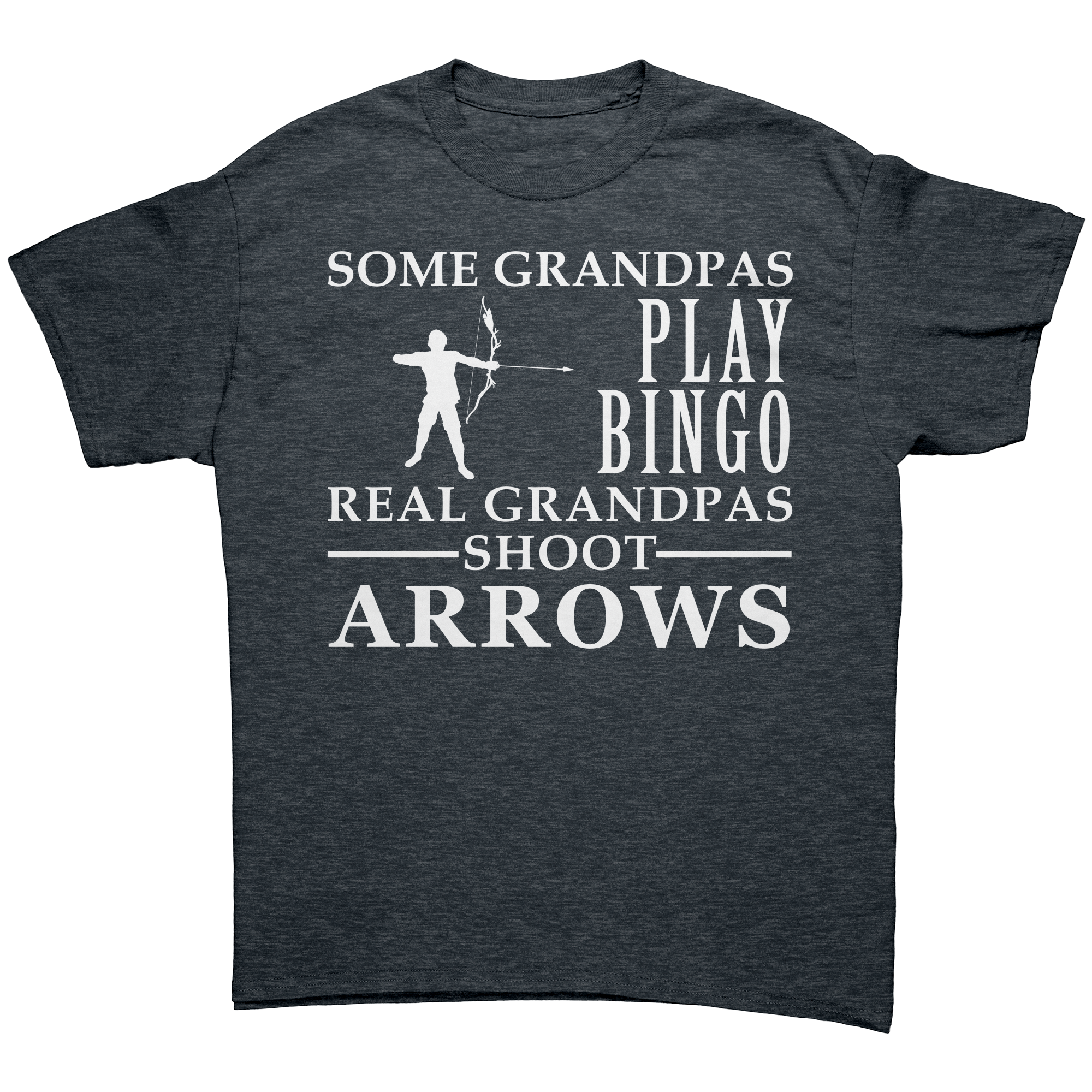 Archery_Gift_Some_Grandpas_play_bingo__Dark_Heather_Mockup.png
