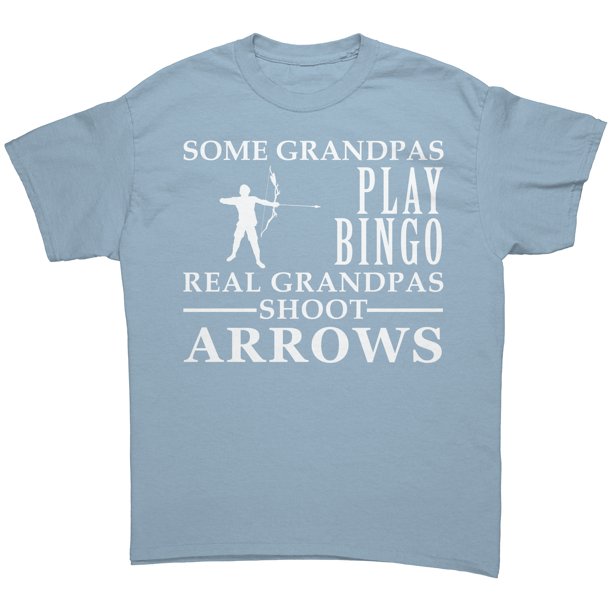 Archery_Gift_Some_Grandpas_play_bingo__Light_Blue_Front_Mockup.png