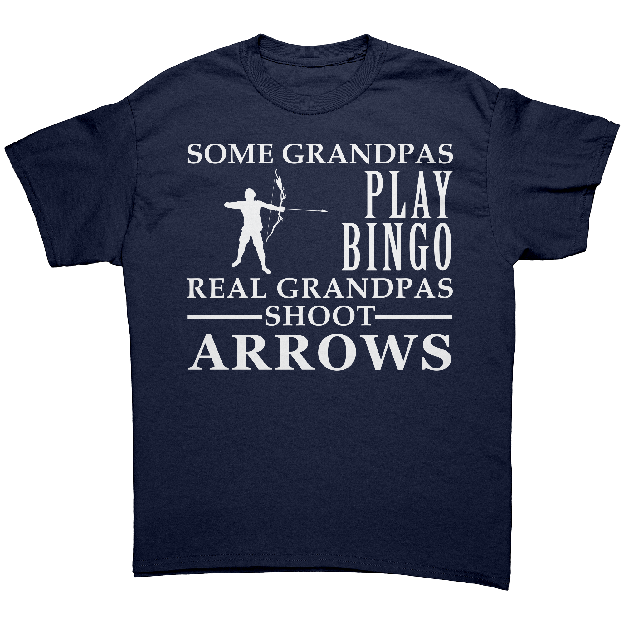 Archery_Gift_Some_Grandpas_play_bingo__Navy_Front_Mockup.png