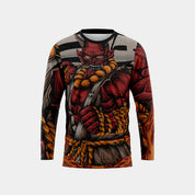 Demon Ninja Man Long Sleeve Sports T-Shirt – Performance in Every Season