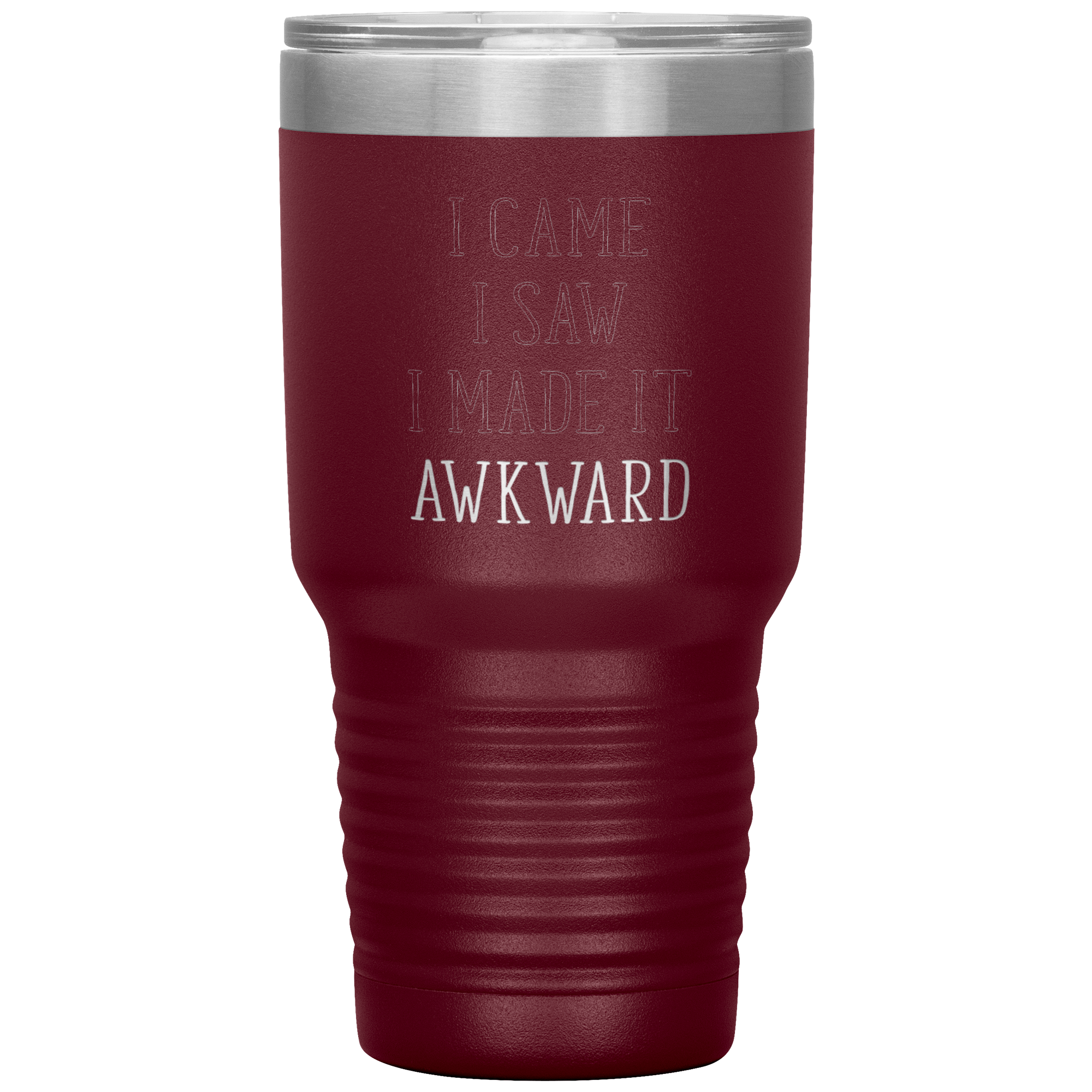 Funny_Quotes_Gift_I_came_I_saw_I_made_30oz_Tumbler_Maroon_Mockup.png_15469357