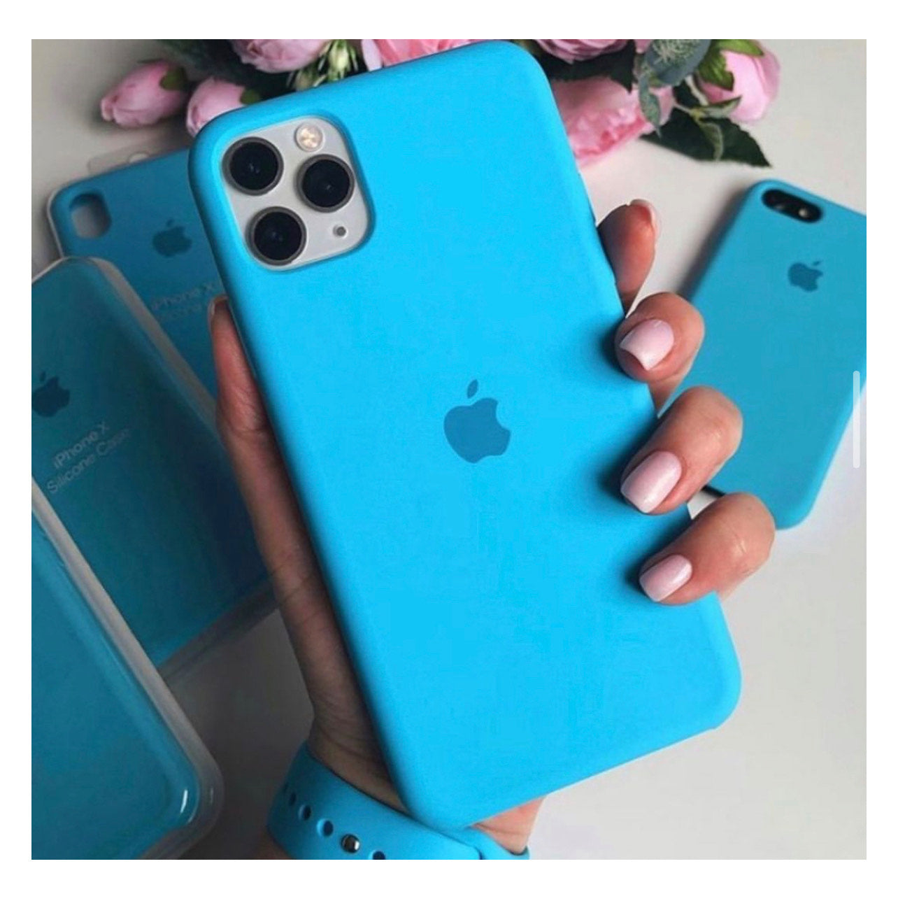 🍎 Official Apple Aquamarine case for iPhone