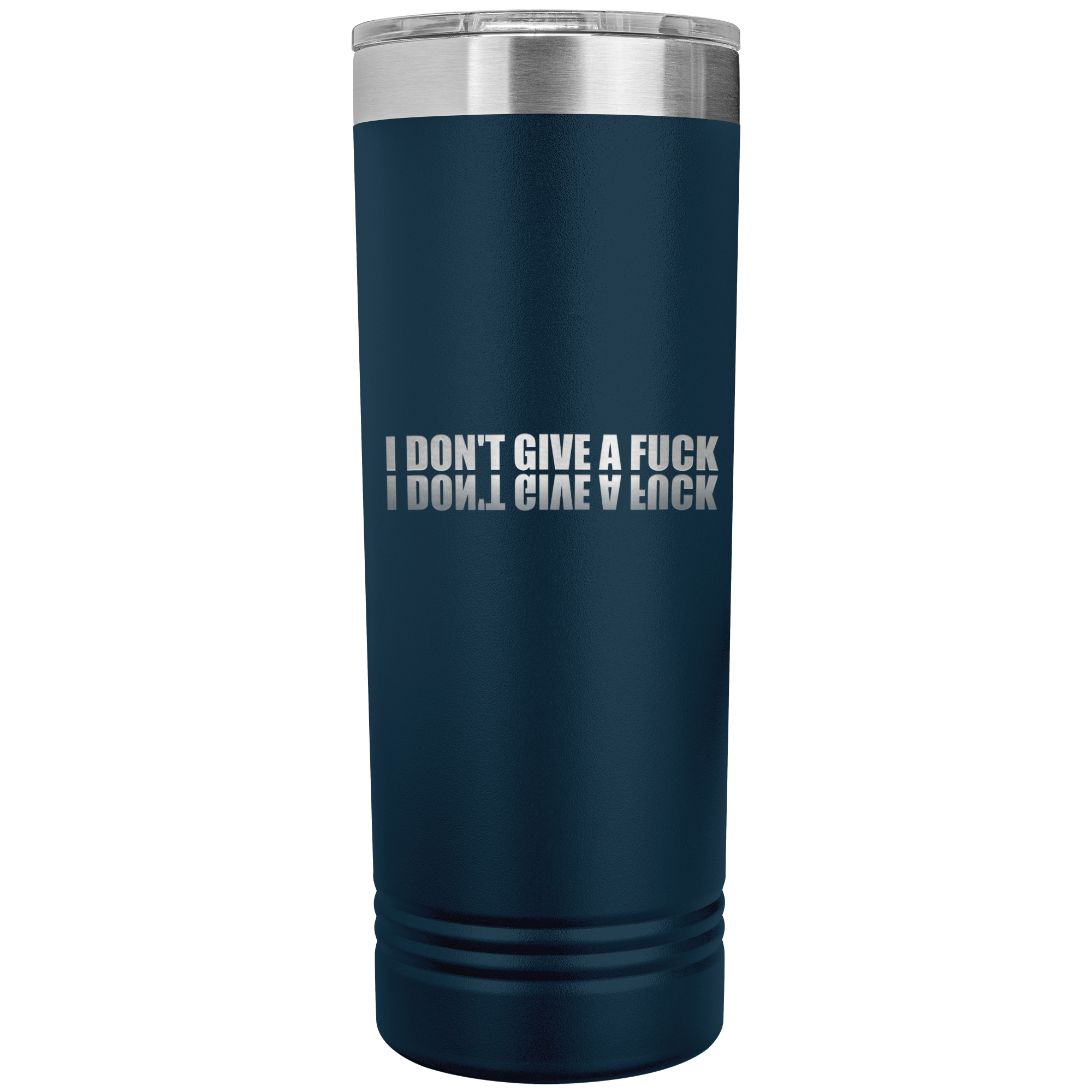 I_dont_give_a_Fk__22oz_Skinny_Tumbler_Navy_Mockup.png