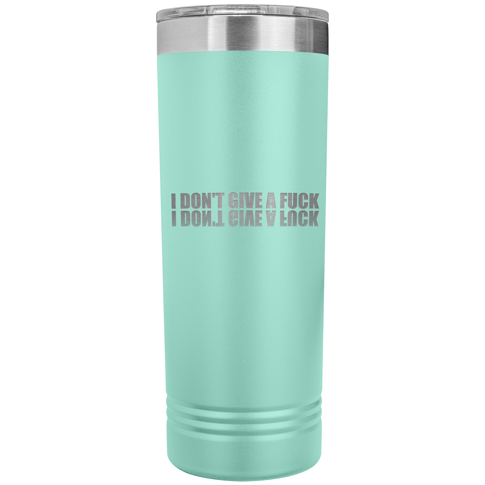 I_dont_give_a_Fk__22oz_Skinny_Tumbler_Teal_Mockup.png
