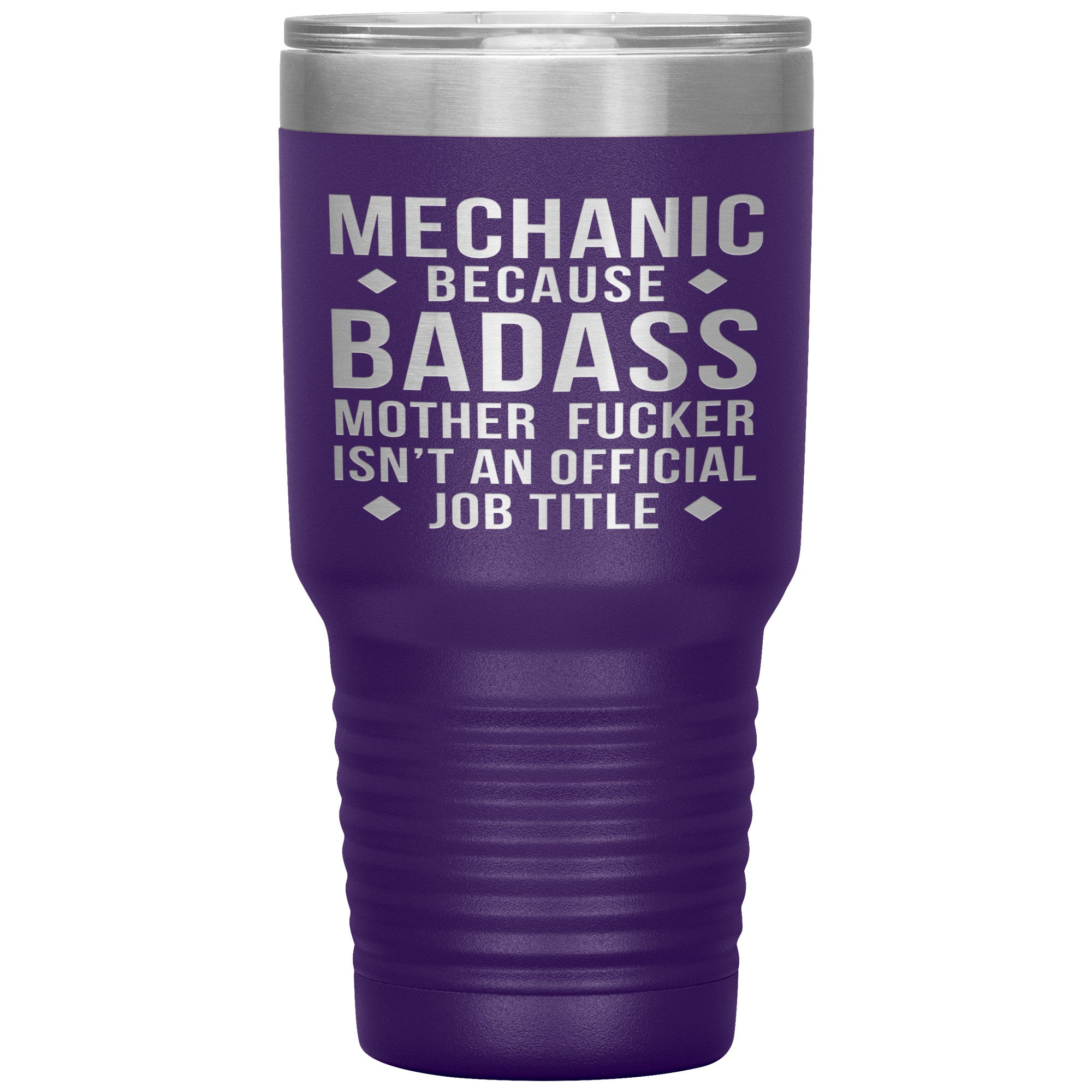 Mechanic Gift, Mechanic badass, 30oz Vacuum Tumbler, Travel mug, Coffee Tumbler, Present for Mechanic Colleague