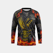 Ninja Man Long Sleeve Sports T-Shirt – Performance in Every Season