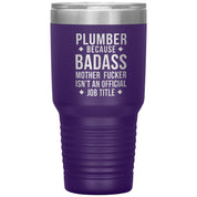 Plumber Gift, Plumber badass, Tumbler, Travel mug, Coffee Tumbler, Present for Plumber Colleague
