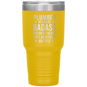 Plumber Gift, Plumber badass, Tumbler, Travel mug, Coffee Tumbler, Present for Plumber Colleague
