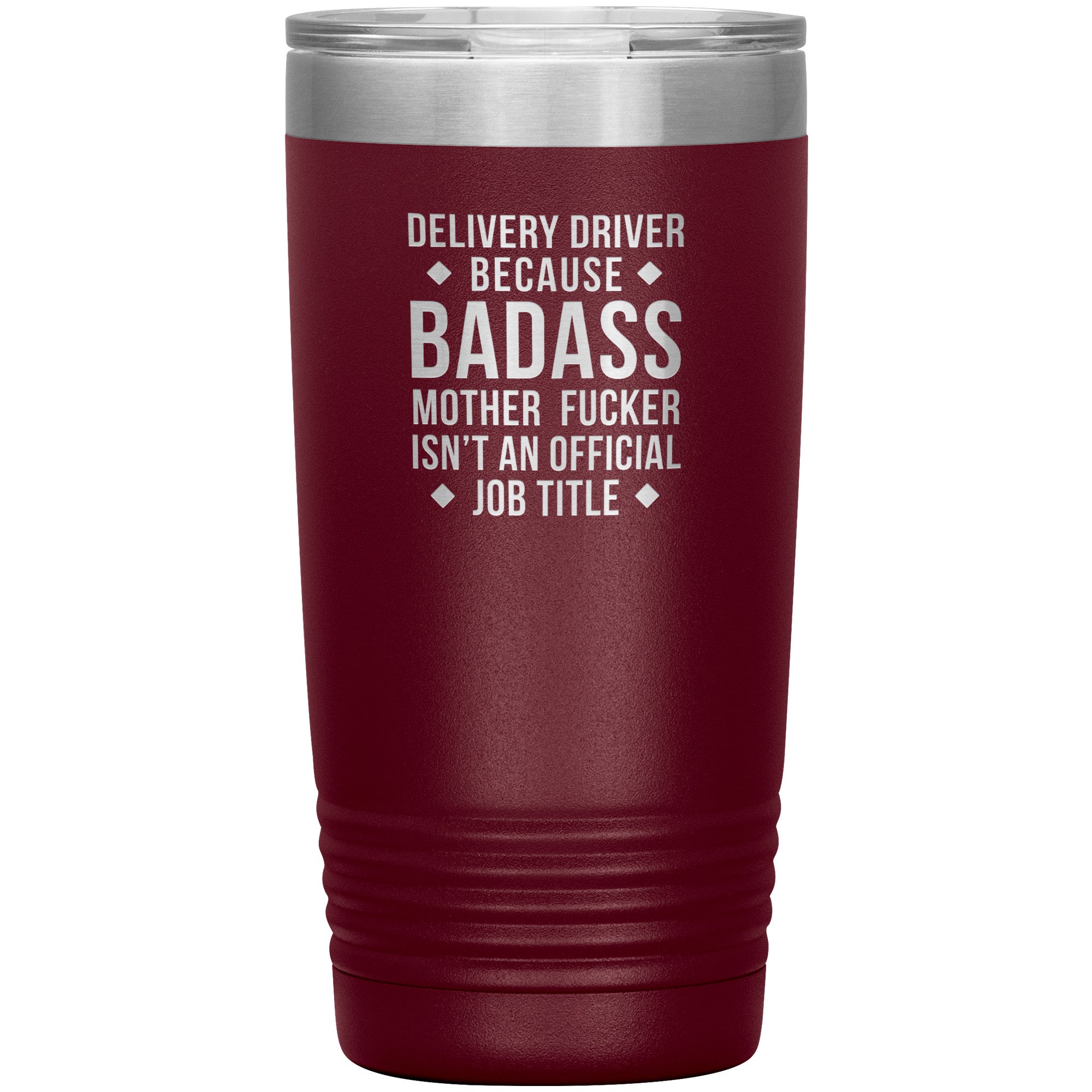 S00143  20oz Delivery Driver Gift, Delivery Driver badass, Tumbler, Travel mug, Coffee Tumbler, Present for Delivery Driver Colleague